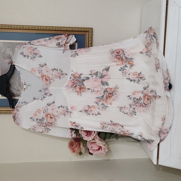 2for$10 Babydoll floral dress S Sexy Comfortable  Feminine Coquette - Picture 7 of 8